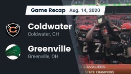 Recap: Coldwater  vs. Greenville  2020