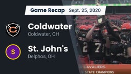 Recap: Coldwater  vs. St. John's  2020