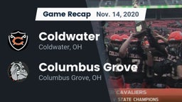 Recap: Coldwater  vs. Columbus Grove  2020
