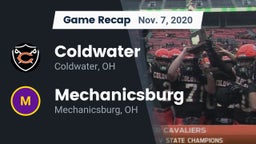 Recap: Coldwater  vs. Mechanicsburg  2020