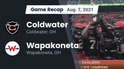 Recap: Coldwater  vs. Wapakoneta  2021