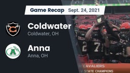 Recap: Coldwater  vs. Anna  2021