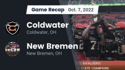 Recap: Coldwater  vs. New Bremen  2022