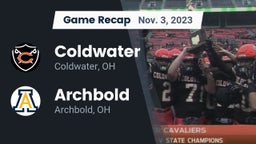 Recap: Coldwater  vs. Archbold  2023