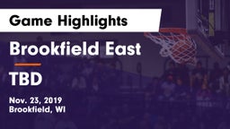 Brookfield East  vs TBD Game Highlights - Nov. 23, 2019