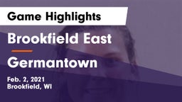 Brookfield East  vs Germantown  Game Highlights - Feb. 2, 2021