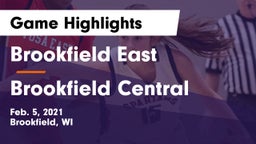 Brookfield East  vs Brookfield Central  Game Highlights - Feb. 5, 2021
