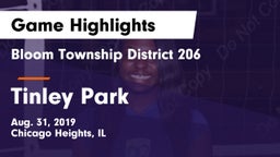 Bloom Township  District 206 vs Tinley Park  Game Highlights - Aug. 31, 2019