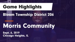 Bloom Township  District 206 vs Morris Community  Game Highlights - Sept. 6, 2019