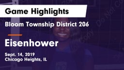 Bloom Township  District 206 vs Eisenhower Game Highlights - Sept. 14, 2019
