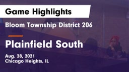 Bloom Township  District 206 vs Plainfield South Game Highlights - Aug. 28, 2021