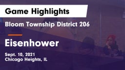 Bloom Township  District 206 vs Eisenhower  Game Highlights - Sept. 10, 2021