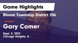 Bloom Township  District 206 vs Gary Comer Game Highlights - Sept. 9, 2022