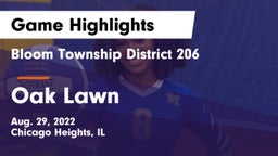 Bloom Township  District 206 vs Oak Lawn  Game Highlights - Aug. 29, 2022