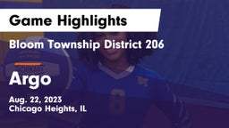 Bloom Township  District 206 vs Argo  Game Highlights - Aug. 22, 2023