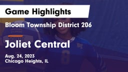 Bloom Township  District 206 vs Joliet Central  Game Highlights - Aug. 24, 2023