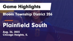 Bloom Township  District 206 vs Plainfield South  Game Highlights - Aug. 26, 2023