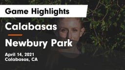 Calabasas  vs Newbury Park  Game Highlights - April 14, 2021