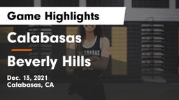 Calabasas  vs Beverly Hills Game Highlights - Dec. 13, 2021