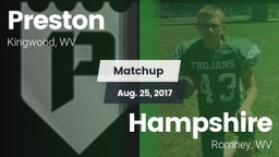 Matchup: Preston vs. Hampshire  2017