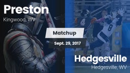 Matchup: Preston vs. Hedgesville  2017