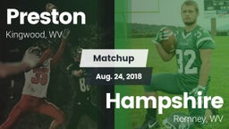 Matchup: Preston vs. Hampshire  2018