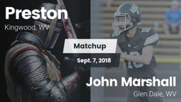 Matchup: Preston vs. John Marshall  2018