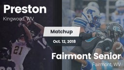 Matchup: Preston vs. Fairmont Senior 2018