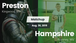 Matchup: Preston vs. Hampshire  2019