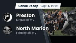 Recap: Preston  vs. North Marion  2019