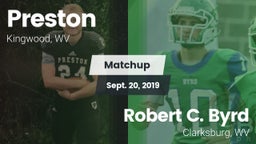 Matchup: Preston vs. Robert C. Byrd  2019