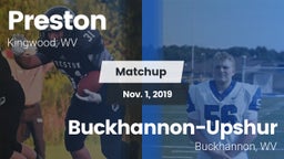 Matchup: Preston vs. Buckhannon-Upshur  2019