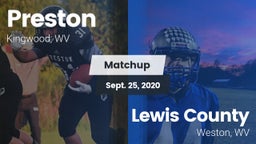 Matchup: Preston vs. Lewis County  2020