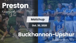 Matchup: Preston vs. Buckhannon-Upshur  2020