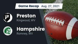 Recap: Preston  vs. Hampshire  2021