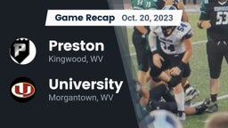 Recap: Preston  vs. University  2023