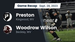 Recap: Preston  vs. Woodrow Wilson  2023