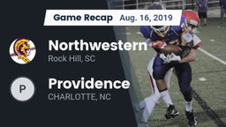 Recap: Northwestern  vs. Providence  2019