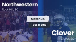 Matchup: Northwestern vs. Clover  2019