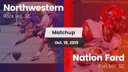 Matchup: Northwestern vs. Nation Ford  2019