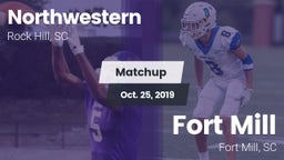 Matchup: Northwestern vs. Fort Mill  2019