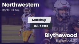 Matchup: Northwestern vs. Blythewood  2020