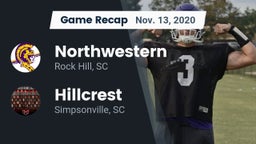 Recap: Northwestern  vs. Hillcrest  2020