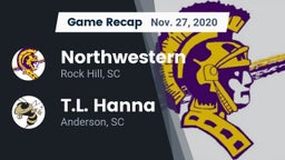 Recap: Northwestern  vs. T.L. Hanna  2020
