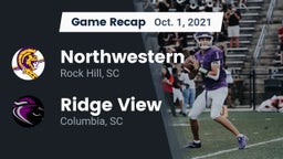 Recap: Northwestern  vs. Ridge View  2021