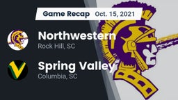 Recap: Northwestern  vs. Spring Valley  2021