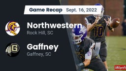 Recap: Northwestern  vs. Gaffney  2022