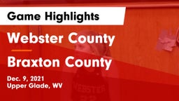 Webster County  vs Braxton County  Game Highlights - Dec. 9, 2021