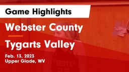 Webster County  vs Tygarts Valley  Game Highlights - Feb. 13, 2023