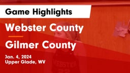 Webster County  vs Gilmer County  Game Highlights - Jan. 4, 2024
